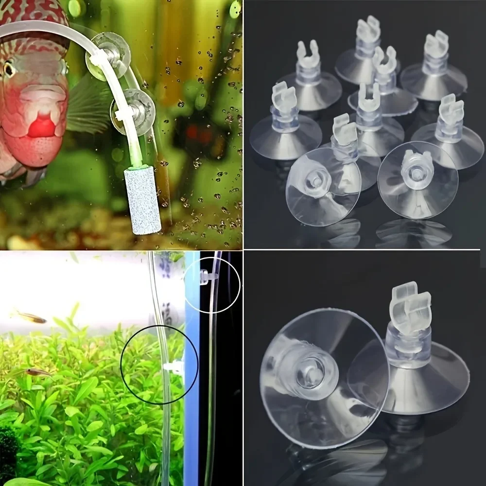 Suporte de Sucção para Aquário 10 Peças para Tubo de Ar - Imagem 5