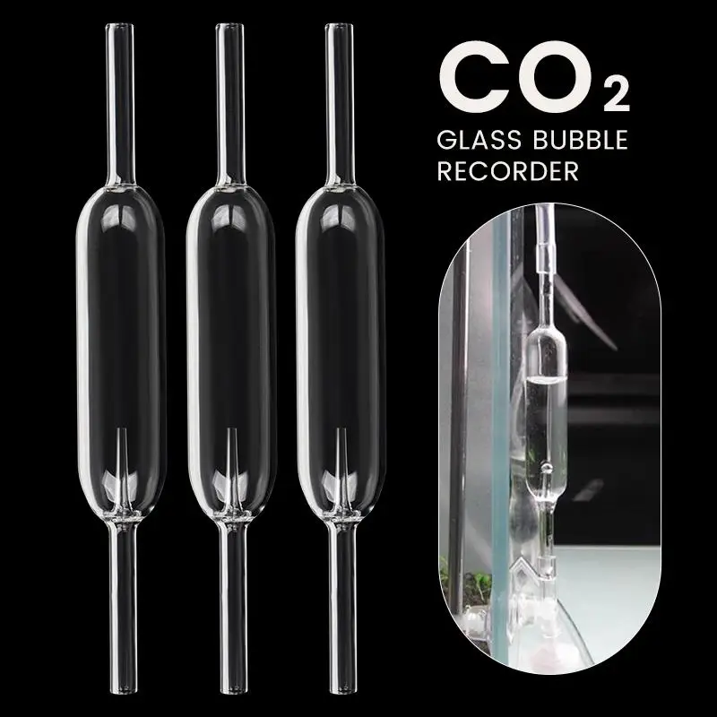 Contador de Bolhas CO2 para Aquário de Vidro Transparente com Válvula - Imagem 2