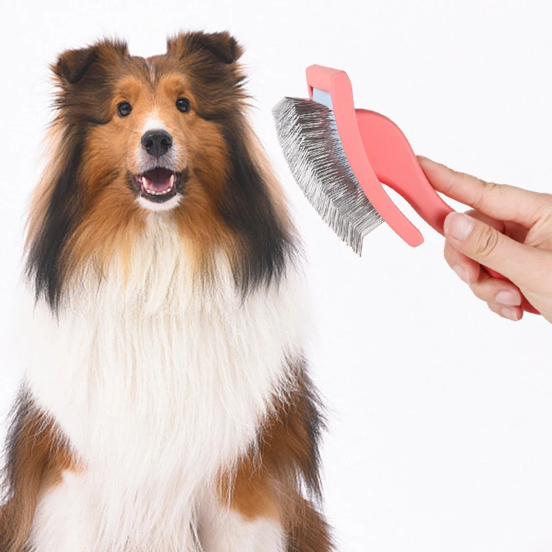 Escova Removedora de Pelos para Pet com Cabo Longo - Imagem 3