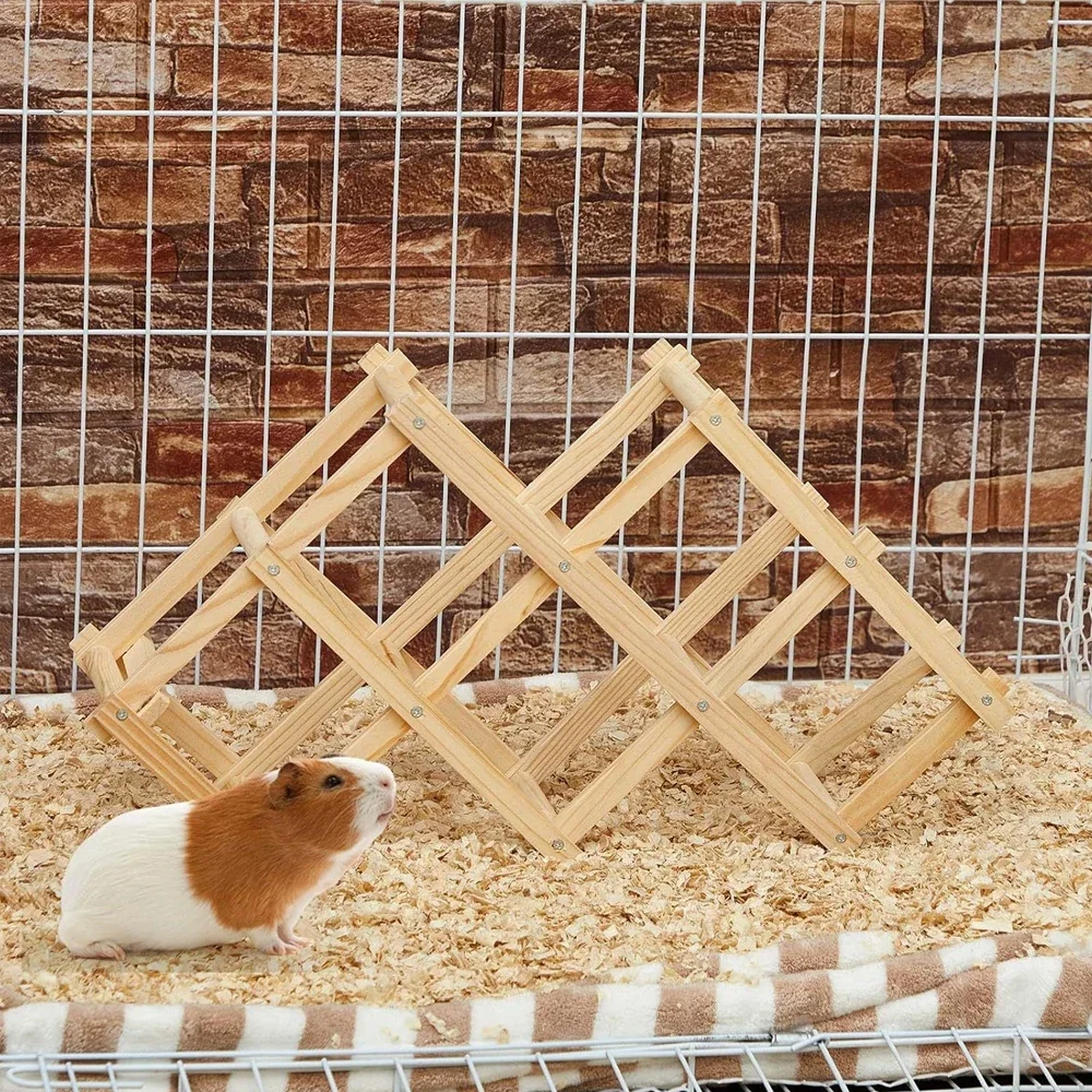 Escada de Madeira para Hamster em Gaiola para Roer - Imagem 6