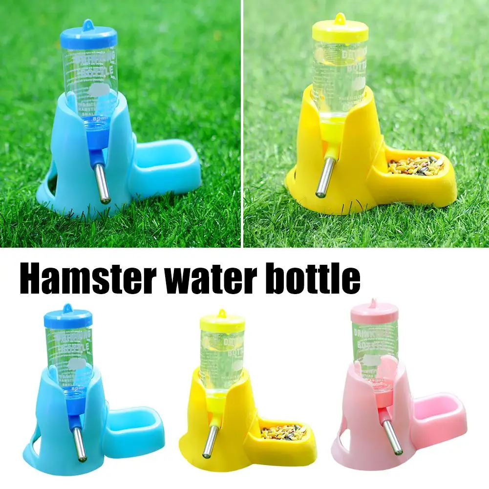 bebedouro para hamster com comedouro