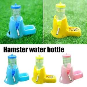 bebedouro e comedouro para hamster