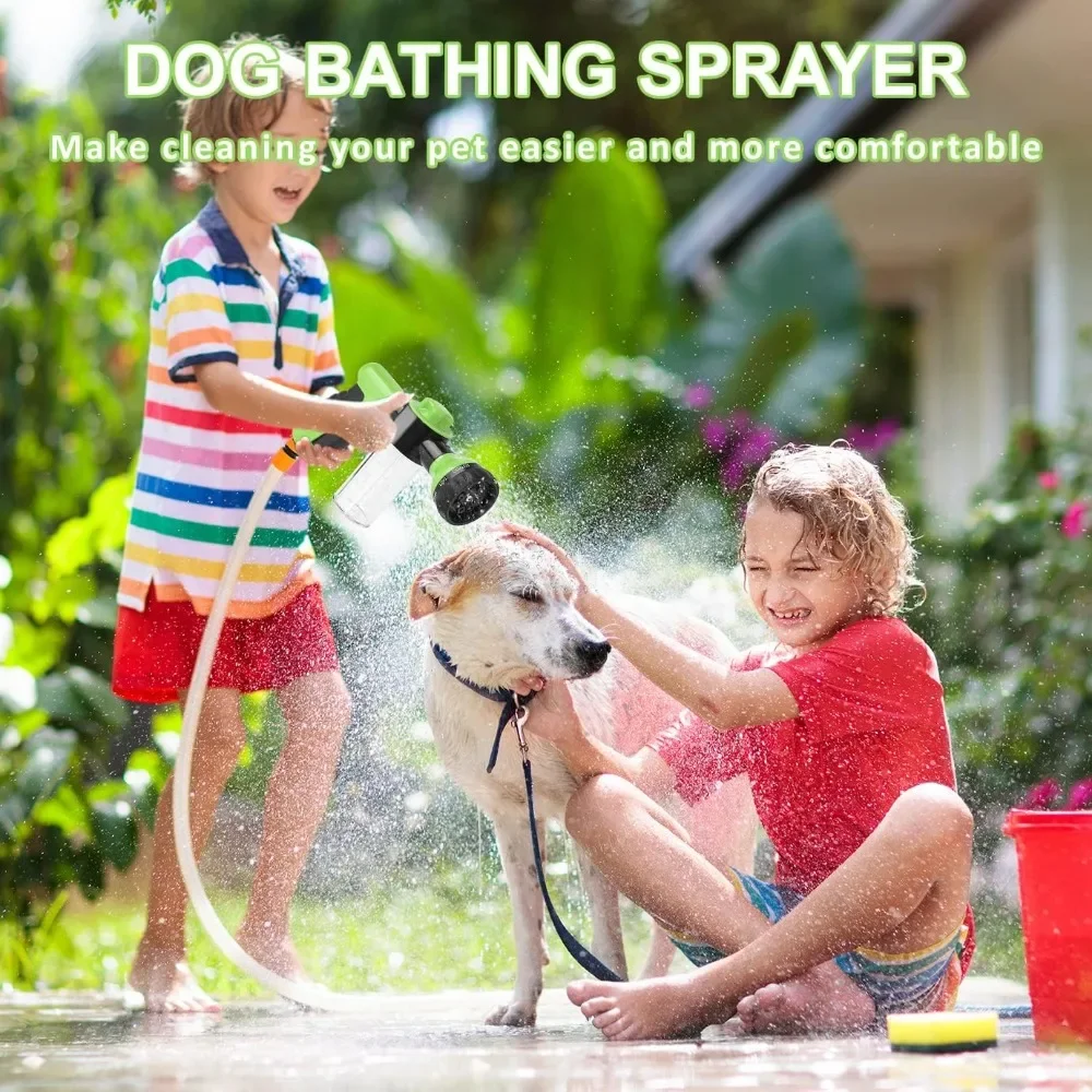 Bico Pulverizador 8 em 1 para Cães e Gatos com Conectores Universais - Imagem 2