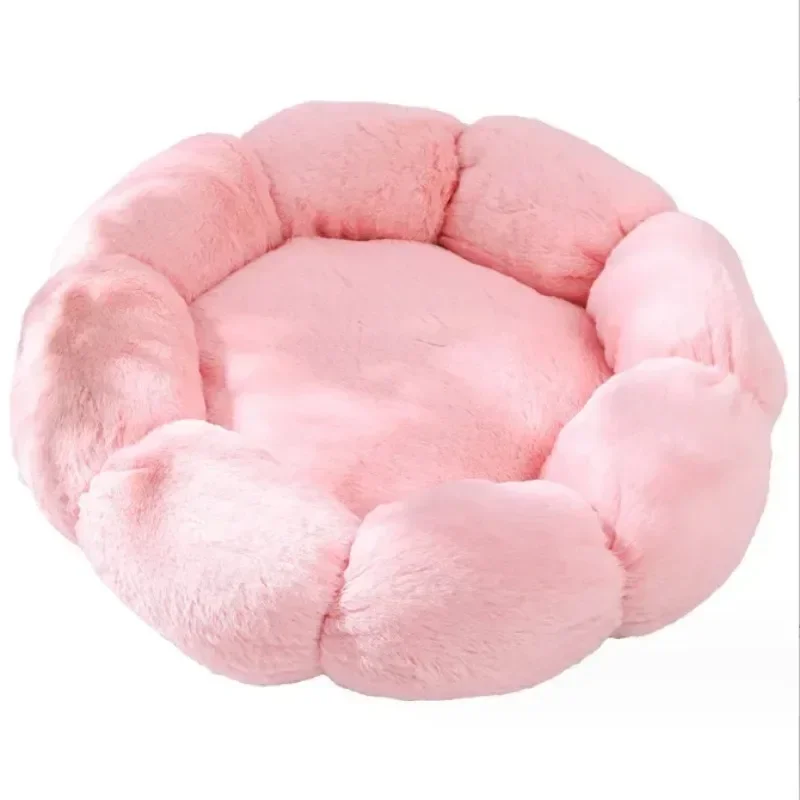 Cama para Gatos e Cães Pequenos Formato de Flor Macia 40 cm - Image 3