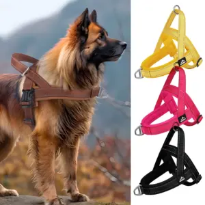 arnês peitoral para cães grandes refletivo
