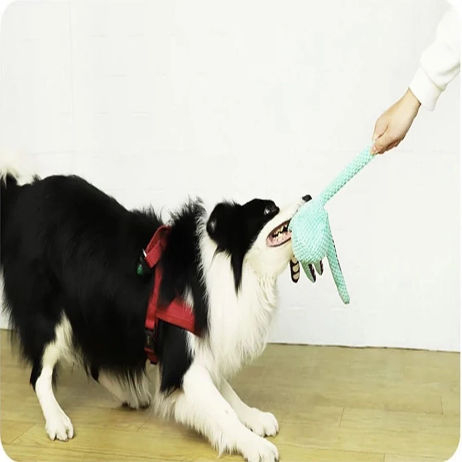 Brinquedo Polvo de Pelúcia para Cães com Som Interativo - Imagem 3