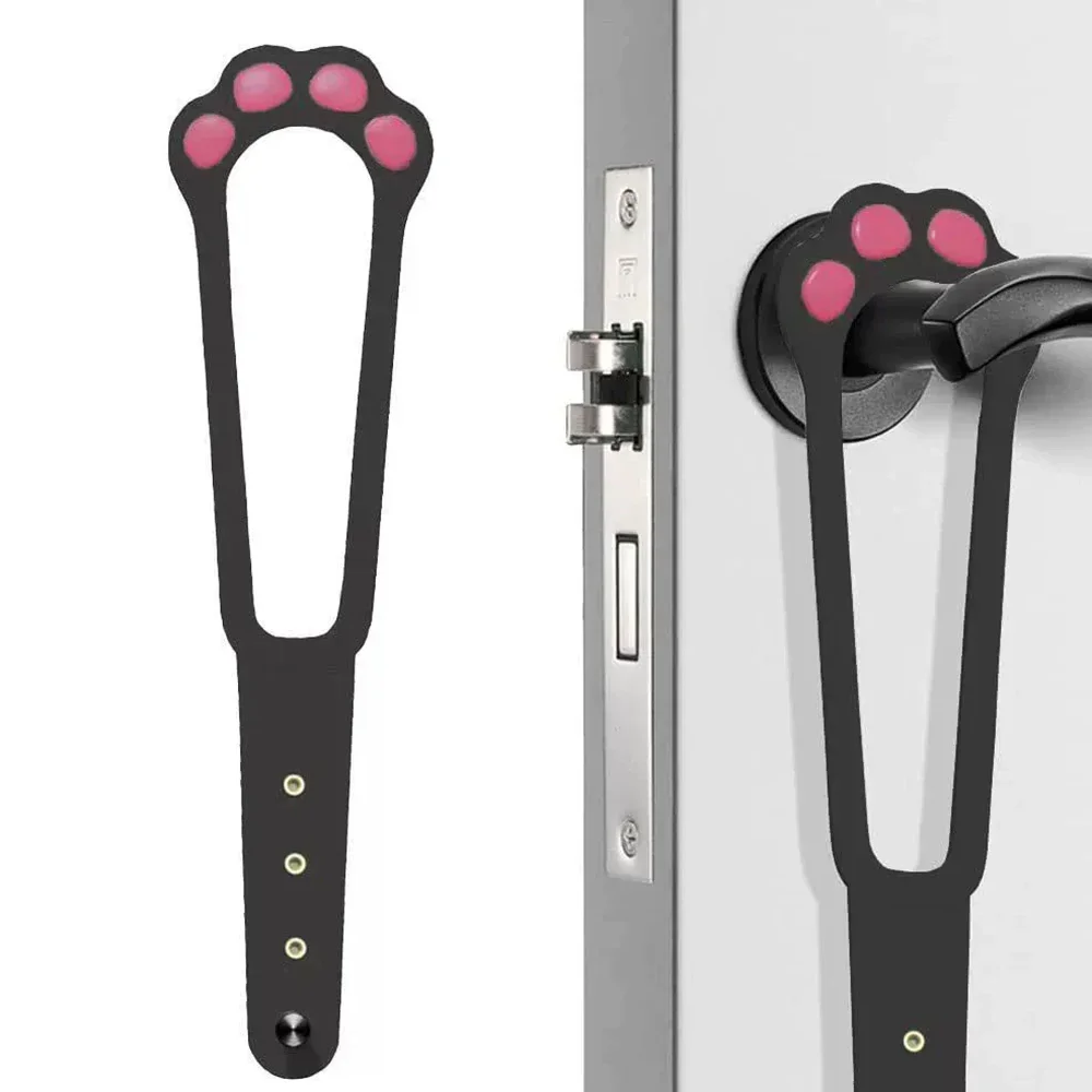 Trava de Porta para Gato Ajustável de ABS de 31 cm - Imagem 3