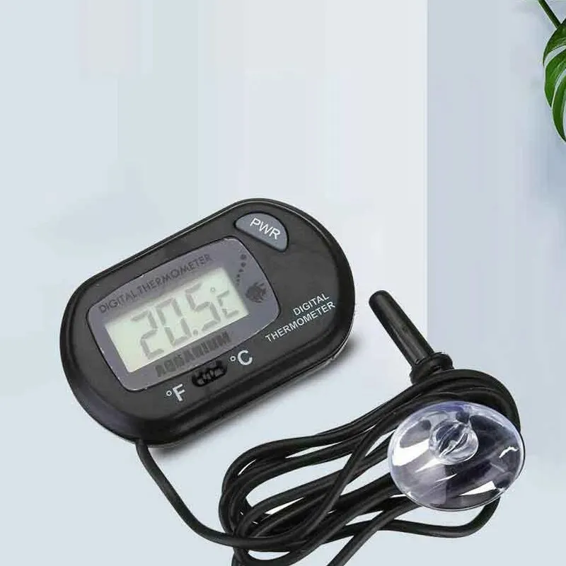 Termômetro Digital para Aquário e Terrário -50 a 70°C com Ventosa - Imagem 3