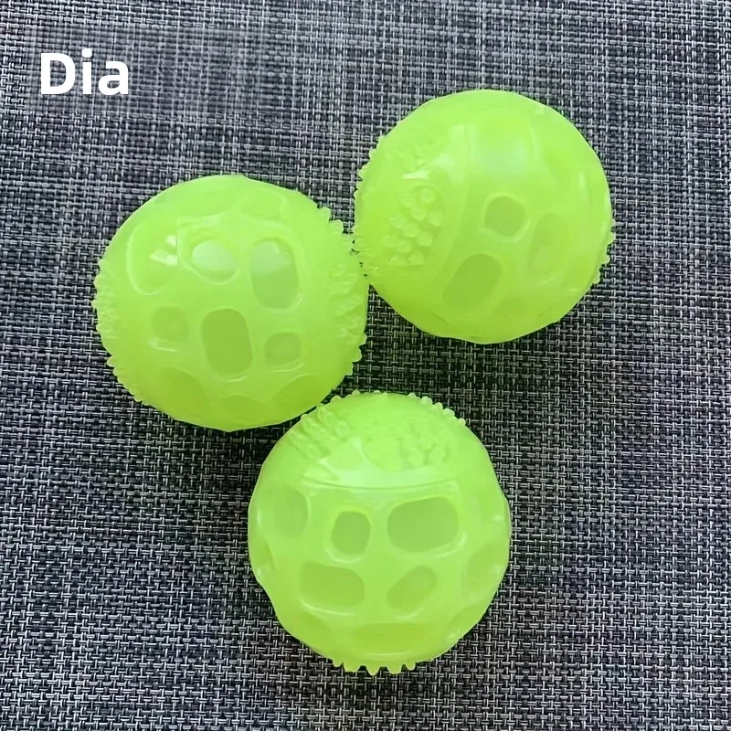 brinquedo bola para cães que brilha no escuro