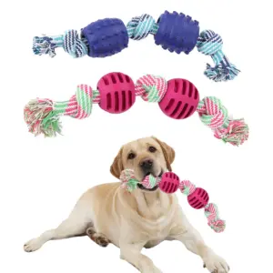brinquedo para cães de corda de algodão