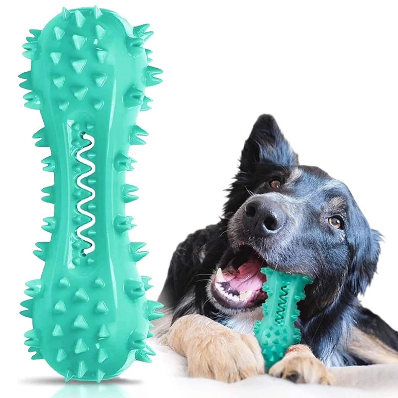 Bastão Mordedor para Cães com Escova de Dentes e Som - Imagem 2