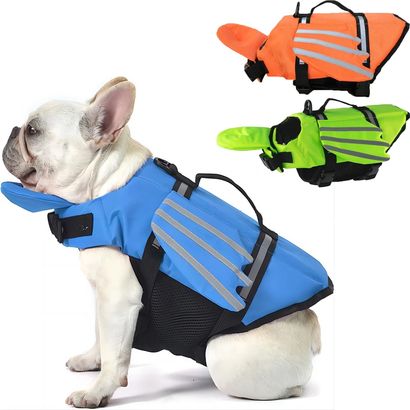 colete salva-vidas para cães ajustável