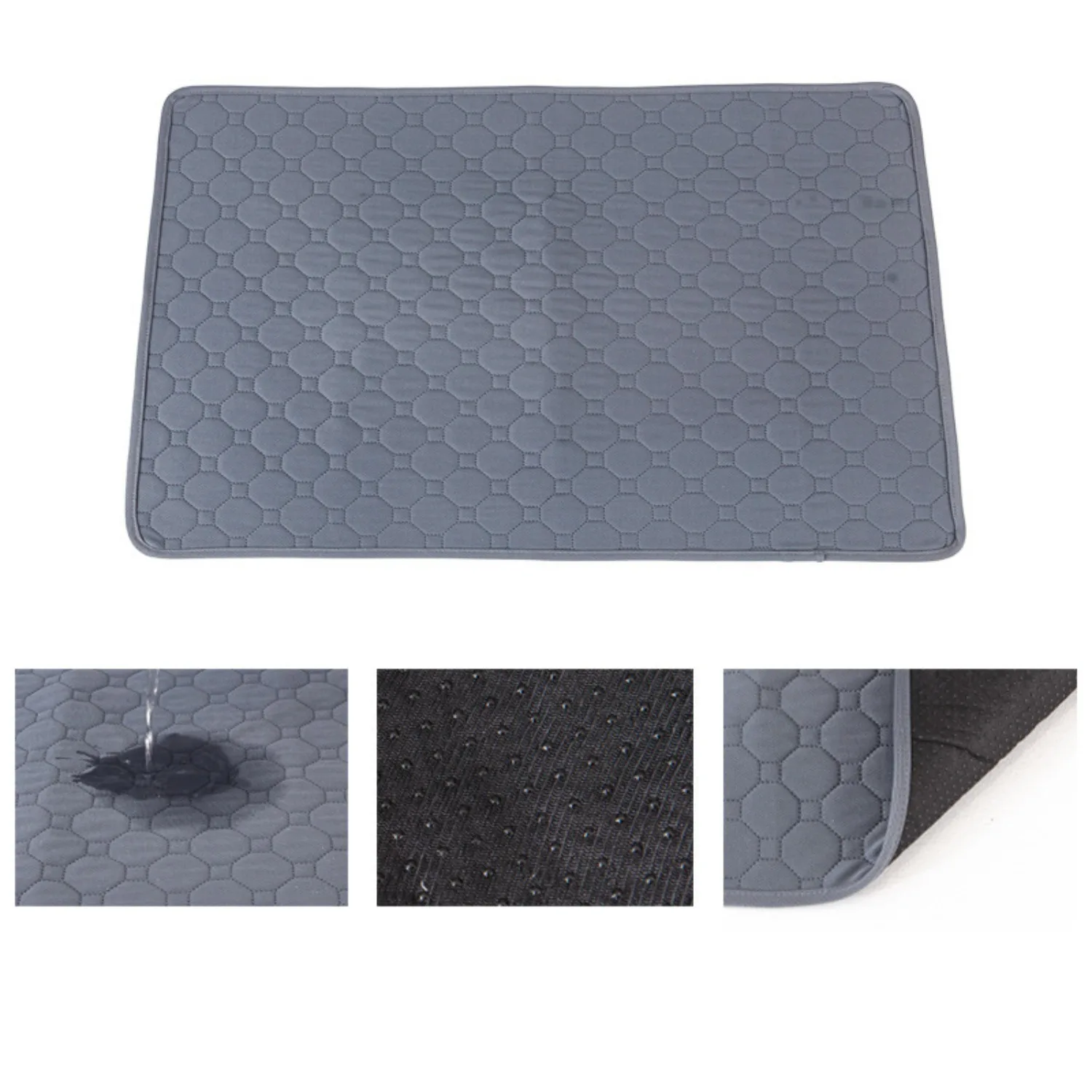 Cobertor Plovg para Cães Lavável Reutilizável com Alta Absorção - Imagem 3