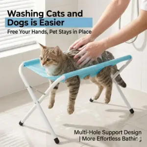 suporte dobrável para banho de cães e gatos pequenos