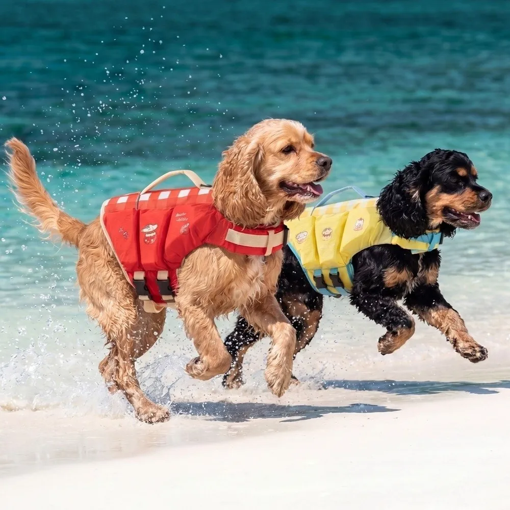 Colete Salva-Vidas para Cães Ajustável com Almofada de Esponja - Image 2
