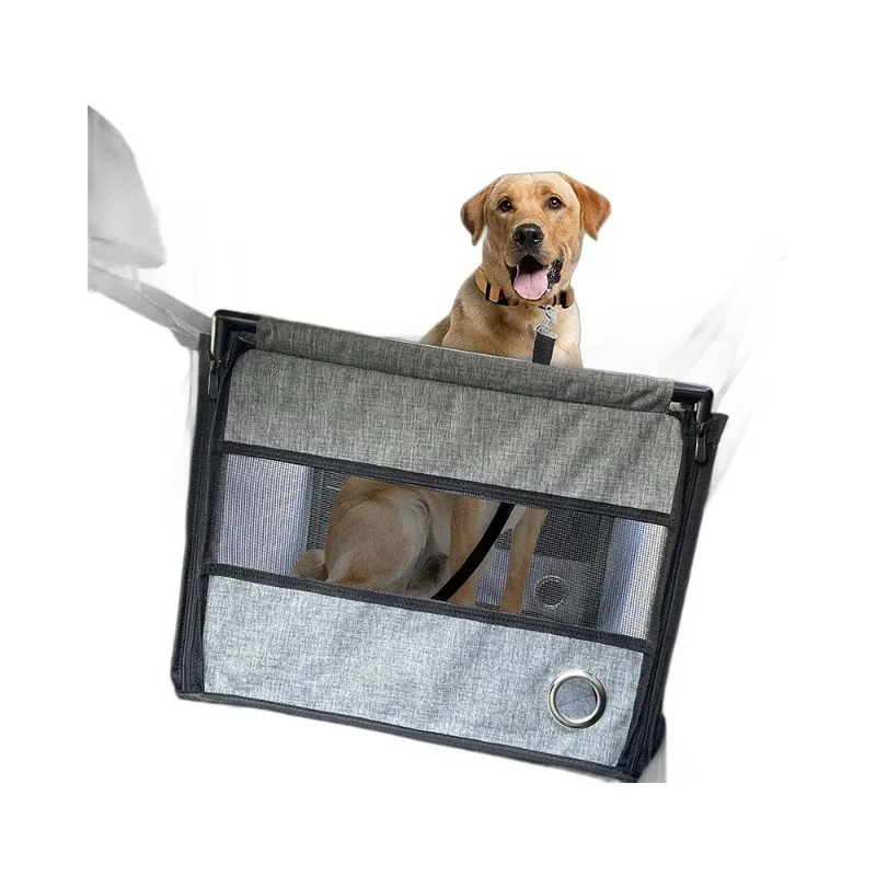 Assento Portátil para Cães com Protetor de Malha de Segurança - Imagem 6