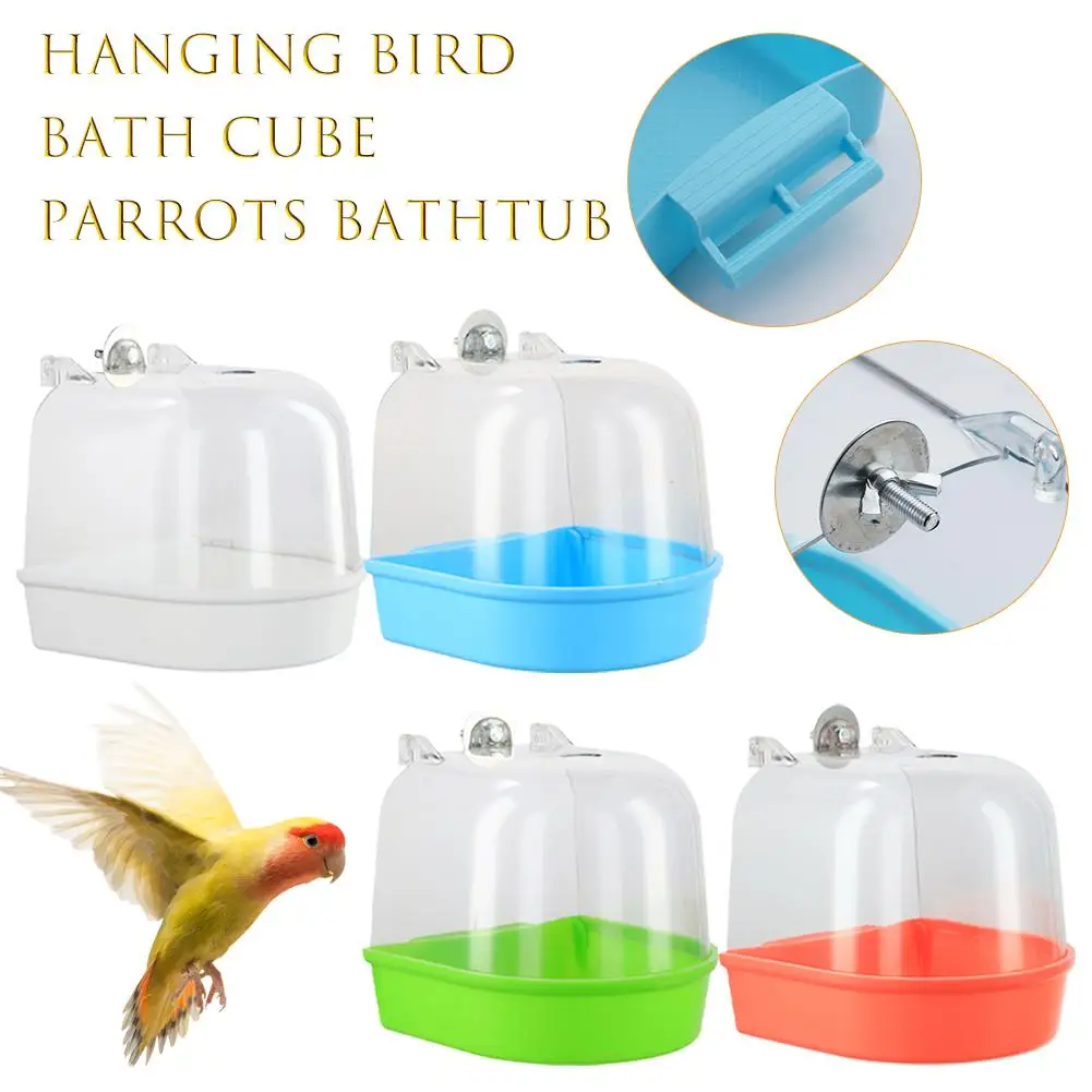 Banheira para Pássaros de Plástico 13,5 cm para Gaiola - Imagem 2