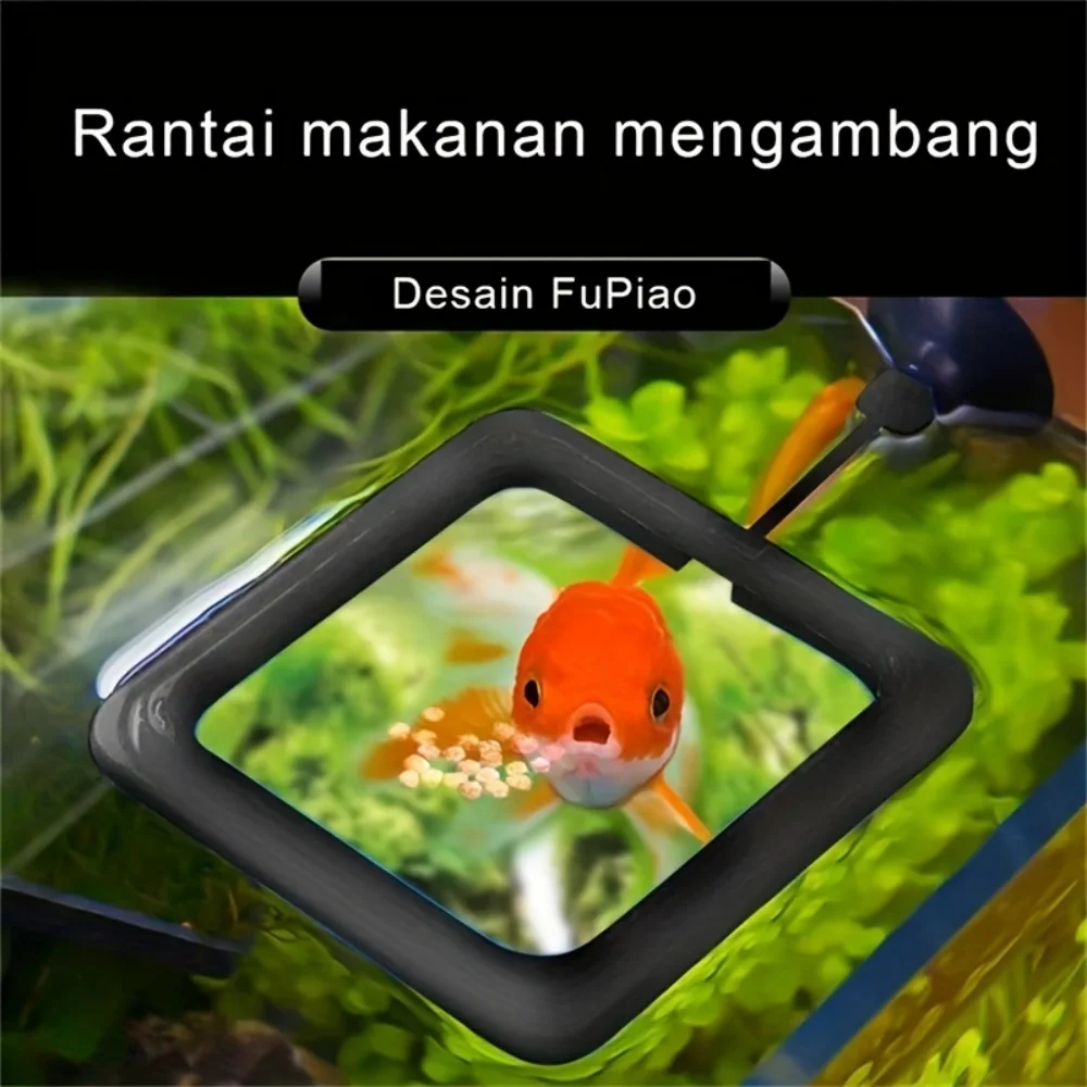 Anel de Alimentação para Aquário com Ventosa e Design Anti-Flutuação - Image 6