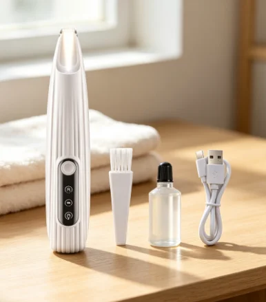 Aparador de Pelos HTMCK sem Fio para Cães e Gatos com Luz LED - Imagem 5