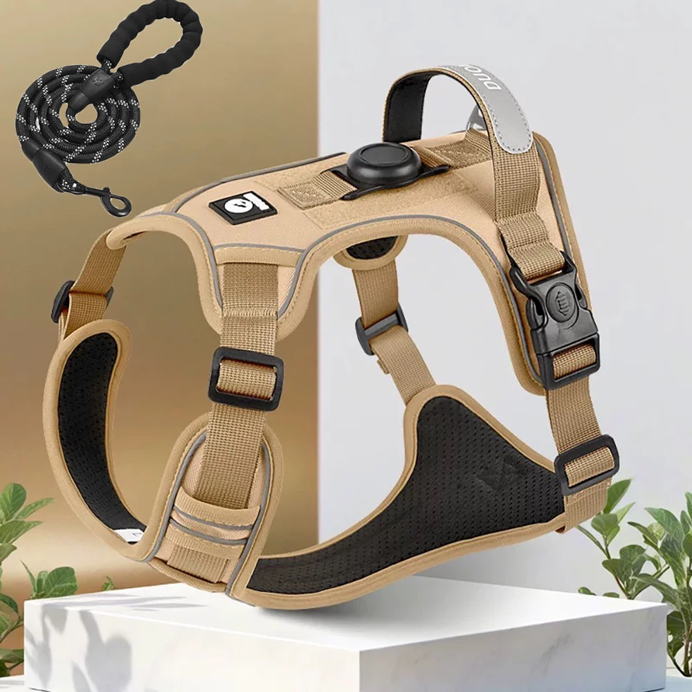 arnês para cães com suporte airtag
