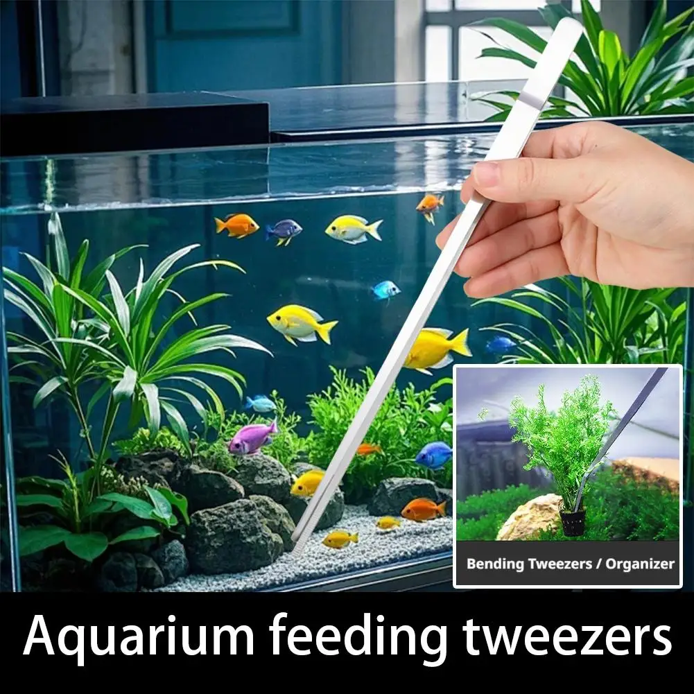 Pinça de Aquascaping para Aquário de 27 cm Aço Inoxidável - Image 2