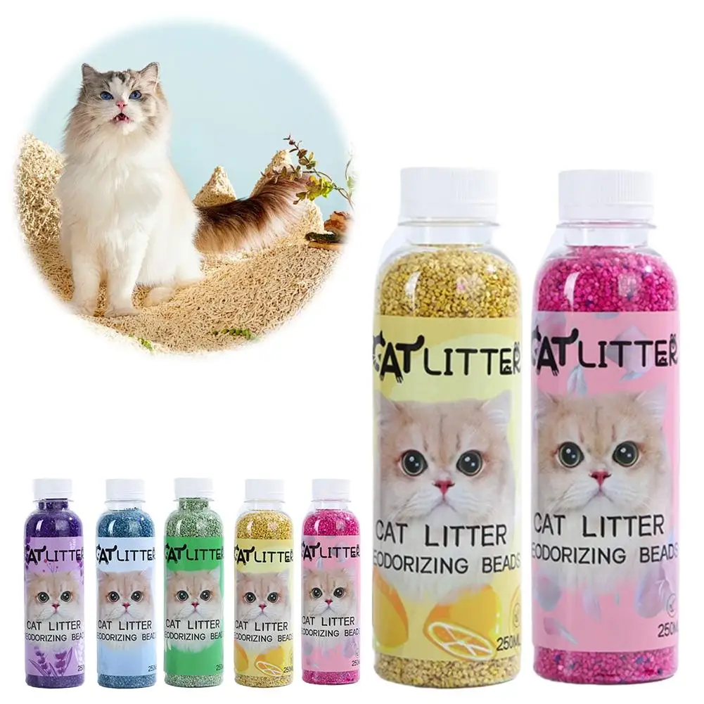 Contas Desodorantes para Caixa de Areia de Gato 250ml Aroma Lavanda - Imagem 3
