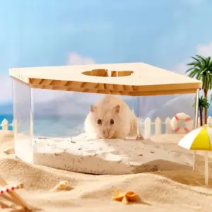caixa de banho para hamster