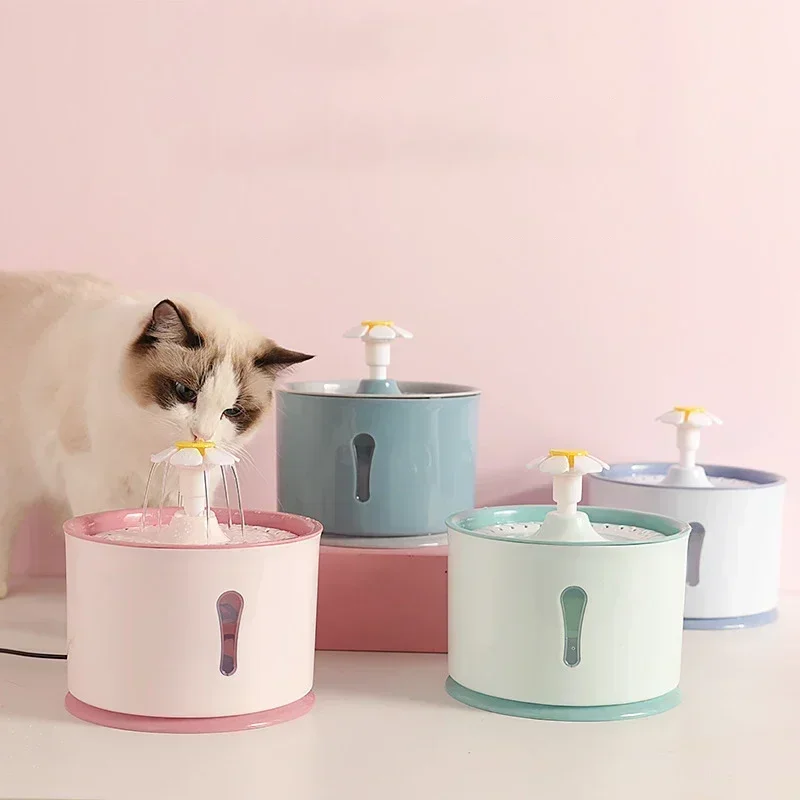 Fonte de Água Automática para Gatos 2,4 L Recarregável USB - Image 2