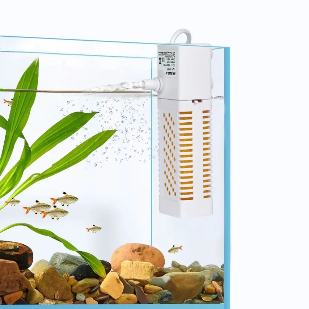 Filtro Submersível USB para Aquário 3,5 W com Bomba 150 L/h - Imagem 6