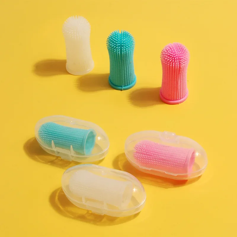 Escova de Dentes para Cães e Gatos de Silicone Design 360° - Imagem 5