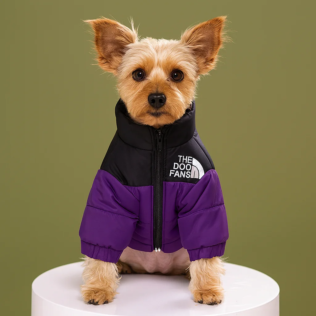Jaqueta Quente para Cães Pequenos e Médios com Proteção contra Vento - Image 4