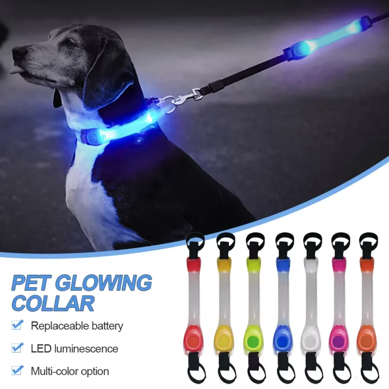 coleira de segurança para cães com LED