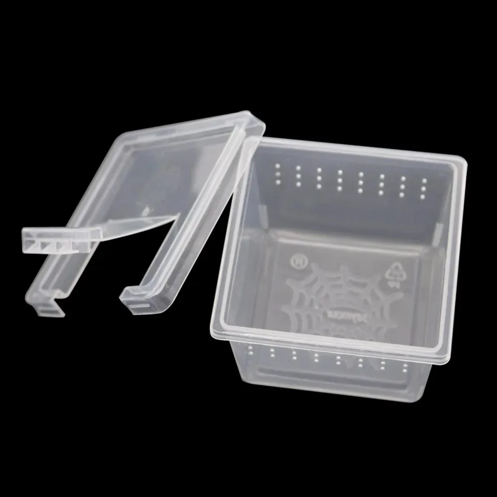 Caixa de Reprodução para Répteis Transparente 6,6x6,6x4,5 cm 5 peças - Imagem 5