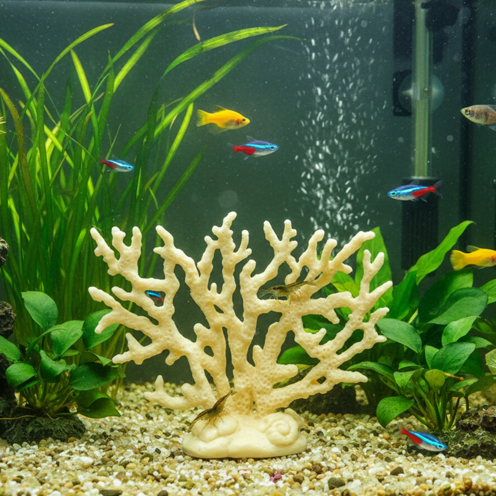 Decoração de Coral Artificial para Aquário 10x7,5x2,4 cm - Imagem 4