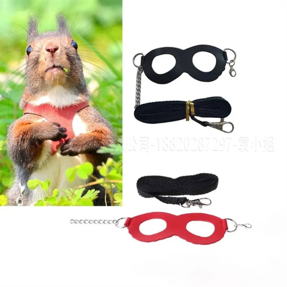 Coleira Peitoral para Hamster e Roedores de Couro PU Ajustável - Imagem 5