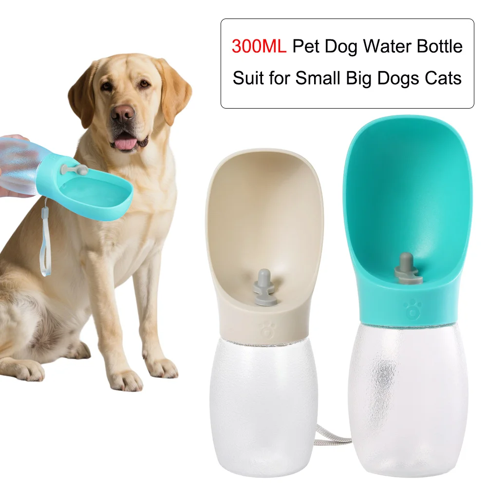 garrafa de água portátil para cães e gatos