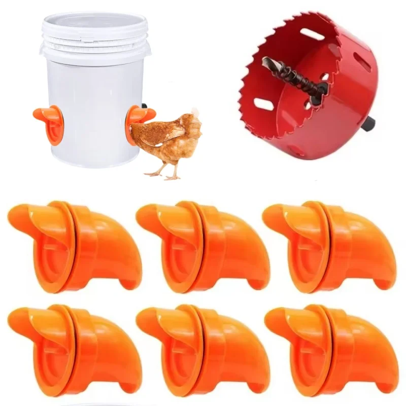 alimentador de gravidade para aves à prova de chuva
