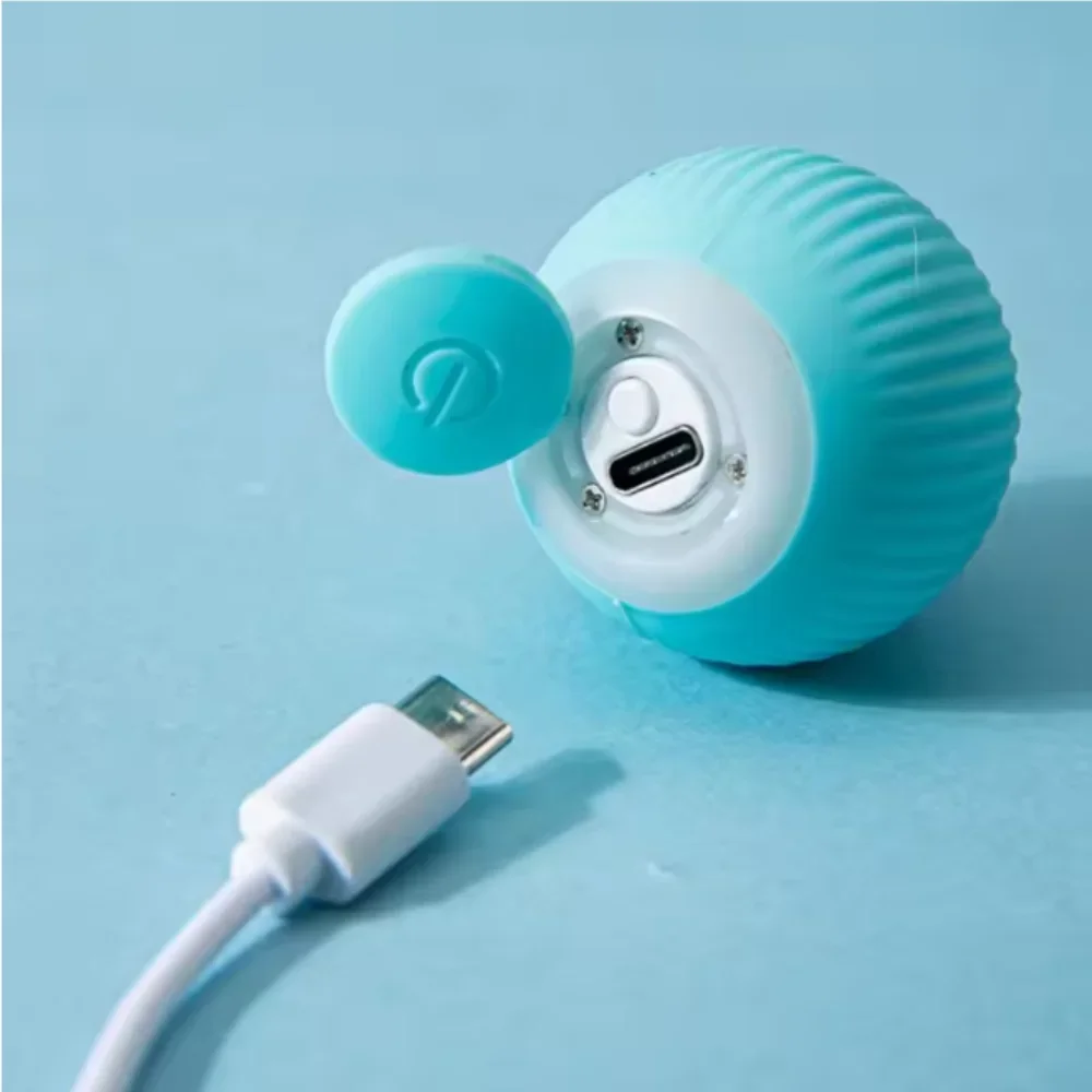 Bola Elétrica para Gatos com Rolamento Automático para Brincar - Imagem 4