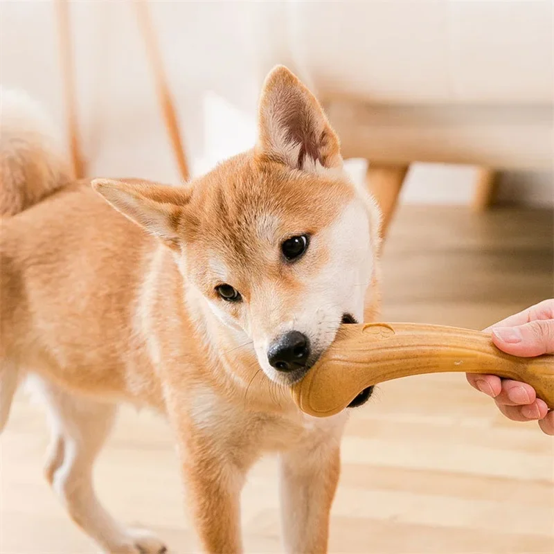 Brinquedo Mastigável para Cães de Fibra de Pinho Não Tóxica - Imagem 2