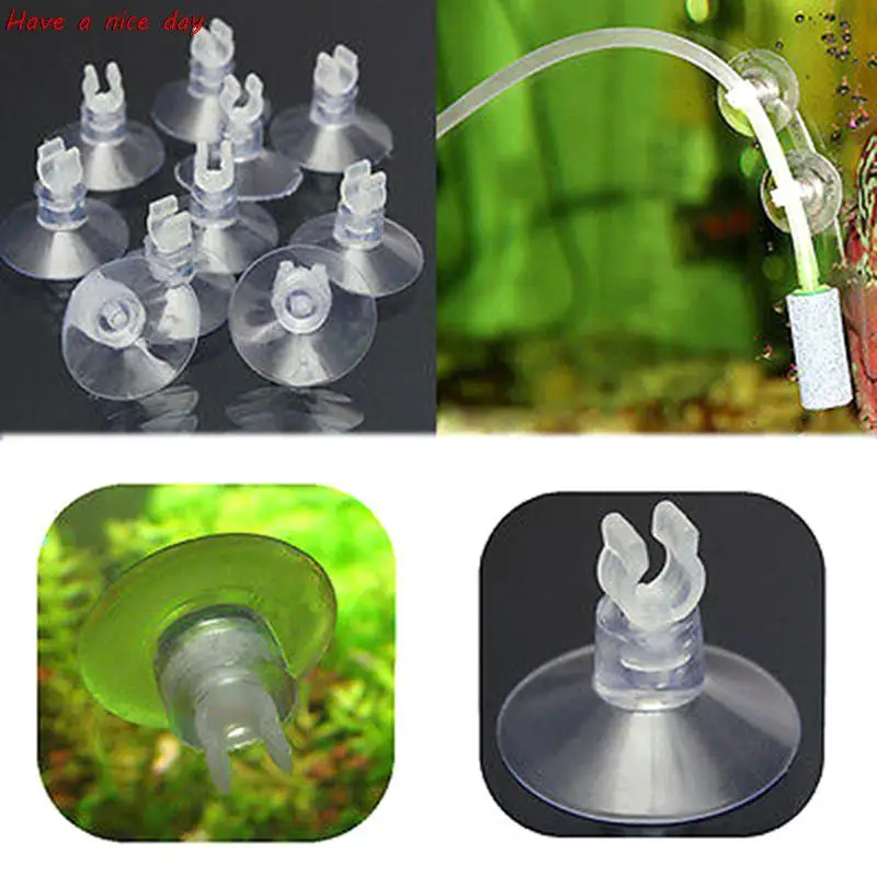 Ventosa para Aquário 2,5 cm de Borracha com Suporte para Mangueira de 4 mm - Imagem 5