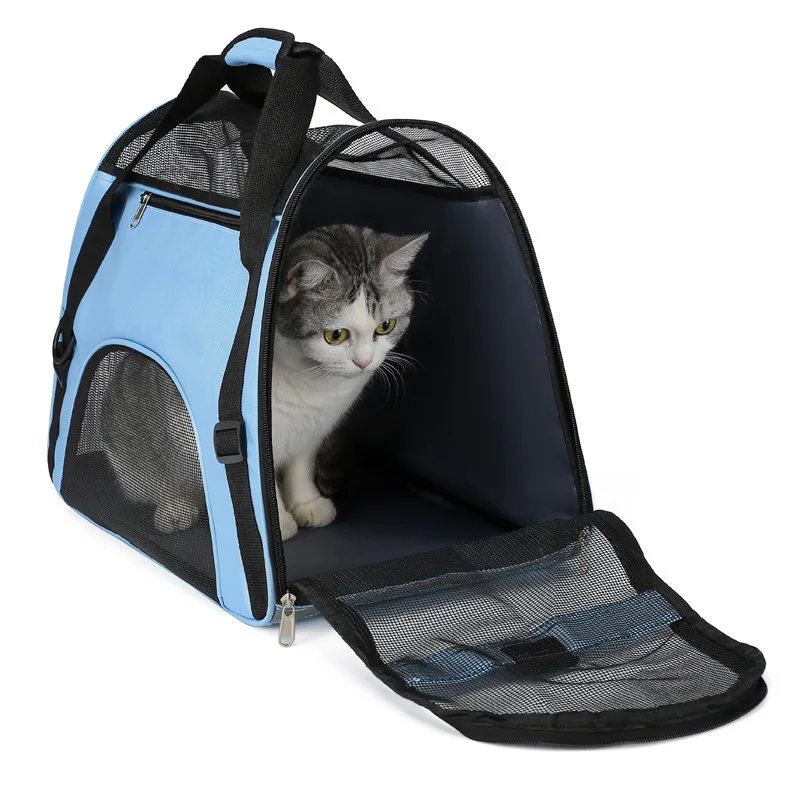 Bolsa de Transporte para Gatos e Cães Pequenos Dobrável - Imagem 3