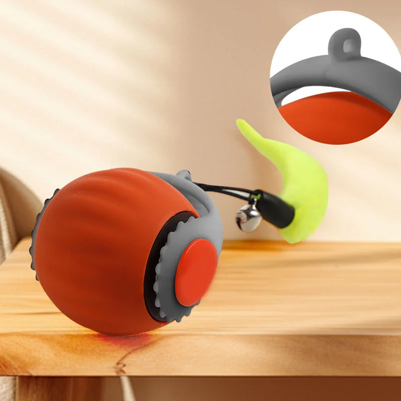 Bola de Brinquedo Elétrica para Gatos com Autoexcitador - Imagem 4