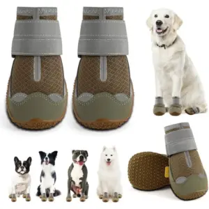 botas para cães reflexivas impermeáveis
