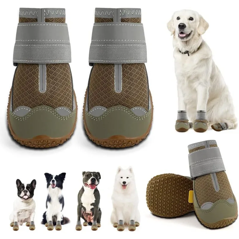 botas para cães reflexivas impermeáveis