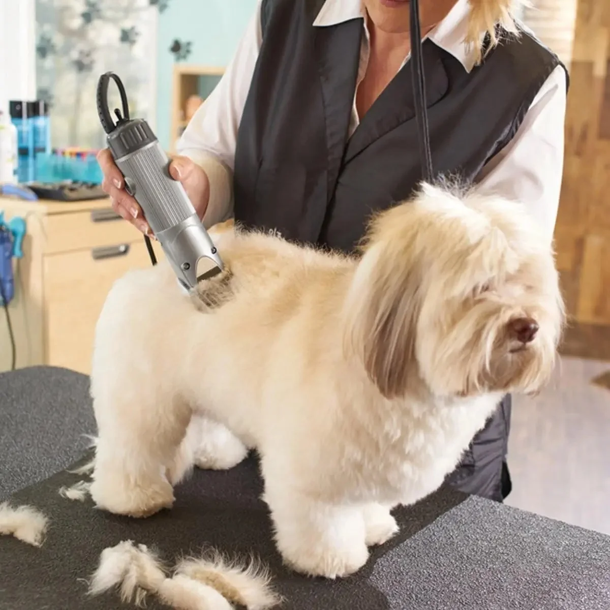 Lâmina de Tosa para Cães Andis Oster Wahl 7FC de Aço Cromado - Imagem 4