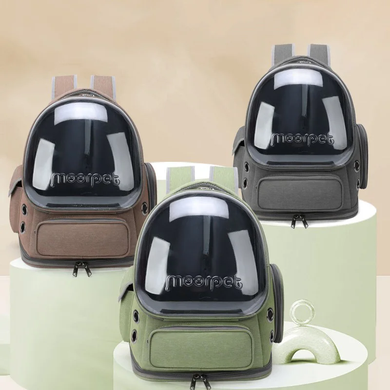 Bolsa de Transporte para Gatos e Cães Pequenos Respirável - Imagem 2