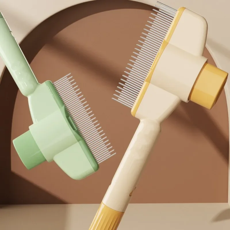 Escova Removedora de Pelos para Cães e Gatos com Autolimpeza - Imagem 2