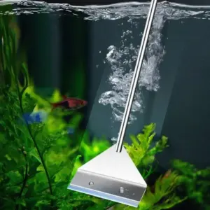 raspador de vidro para aquário