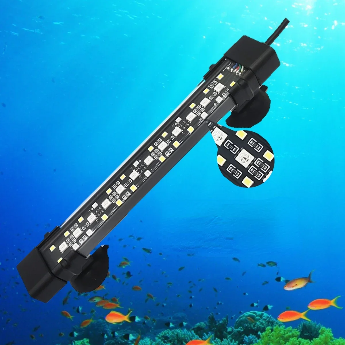 luminária LED para aquário espectro completo