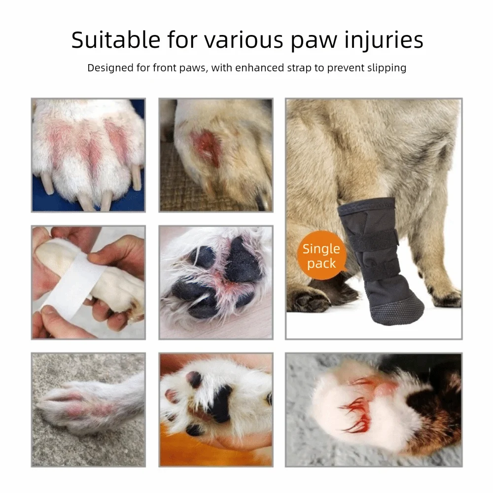 Capa Protetora de Pata para Cães Ajustável à Prova d'Água - Imagem 5